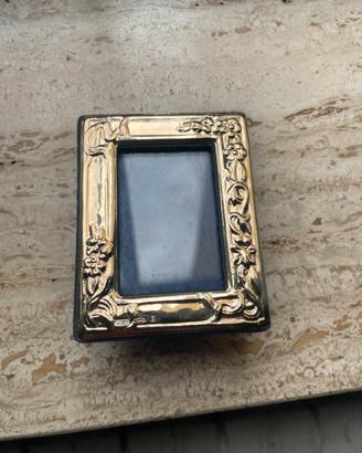 Cornice vintage in argento 925 dorat