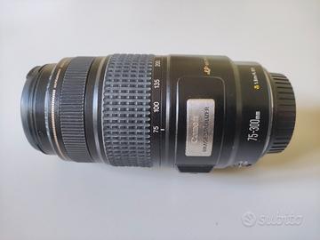 Canon EF 75-300 f/4-5.6 IS USM stabilizzato