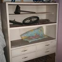 Mobile in Legno Da Cucina Soggiorno Vintage