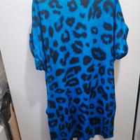 Vestito maniche corte a pipistrello