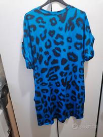 Vestito maniche corte a pipistrello