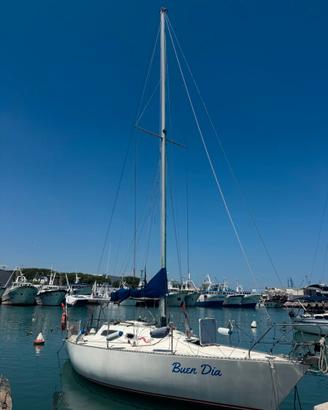 BARCA A VELA MT 9 CON POSTO MARE