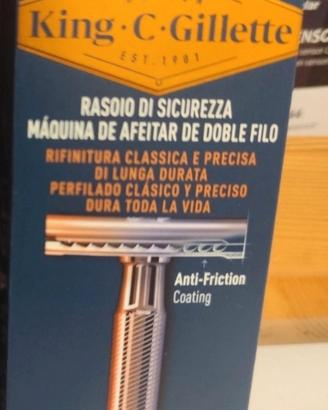 rasoio King. C. Gillette