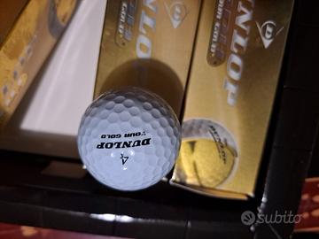 palline golf dunlop gold