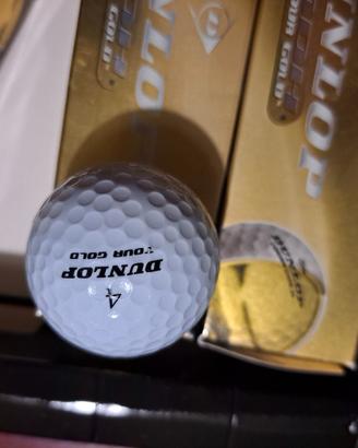 palline golf dunlop gold