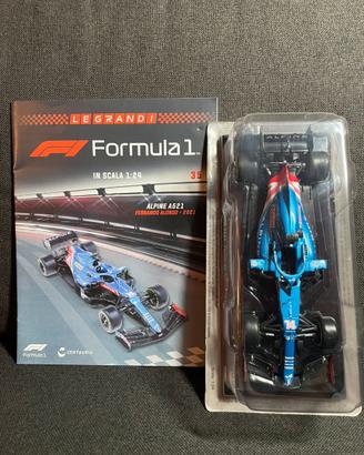 Modellino Alpine A521 di Fernando Alonso - 2021