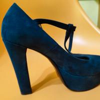 scarpe scamosciate blu Cocktail Inside