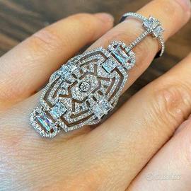 Anello a doppia falange