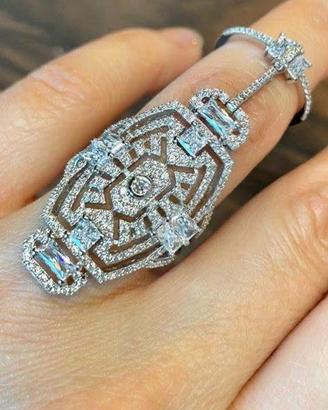 Anello a doppia falange