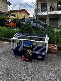 Gabbia Teca Tappettino Riscaldabile per animali