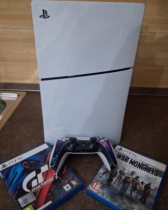  TRATTABILE PS5 DISC 1TB 2 GIOCHI 