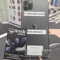 iPhone 11 Pro Max 64GB pari nuovo promo