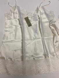 Canotta e pantaloncino in seta INTIMISSIMI