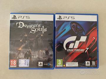 Giochi Ps5 Demon's Soul + Gran Turismo 7 Bundle