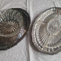 Antipastiera Gnuttinox vetro molato + insalatiera