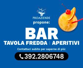 Caffetteria tavola fredda aperitivi