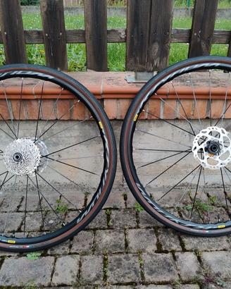 Mavic Ksyrium UST Disc-pari al nuovo+garanzia