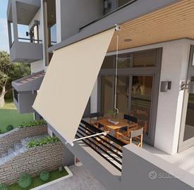 tenda da sole a caduta con braccetti