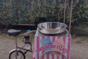 Motoretta zucchero filato