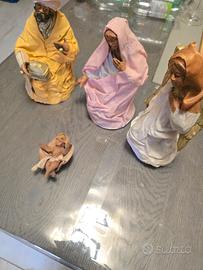 statue presepe in terracotta