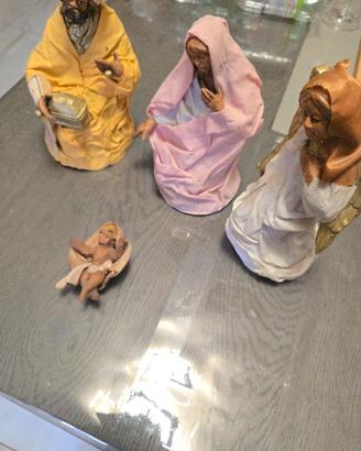 statue presepe in terracotta