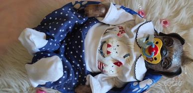 Bambola reborn cane meraviglioso dolcissimo