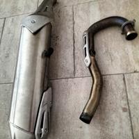 Marmitta BMW moto G650 X