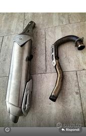 Marmitta BMW moto G650 X