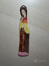 Handmade natural wooden hair chinese