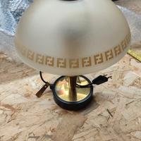 Set di due abat-jour+ lampada a piantana in ottone