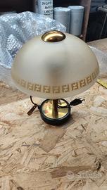 Set di due abat-jour+ lampada a piantana in ottone