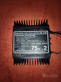 Amplificatore Car Audio Vintage Majestic PB-37N 