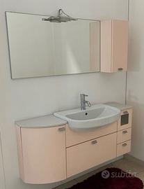 Arredobagno CERASA sospeso laccato opaco nuovo