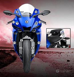 Kit pellicole protettive Yamaha R1 2020-2024