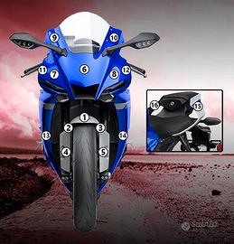 Kit pellicole protettive Yamaha R1 2020-2024