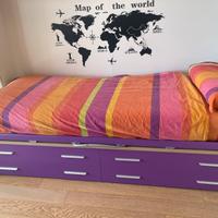 Letto una piazza bambina