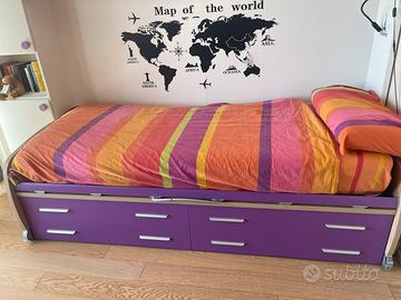 Letto una piazza bambina