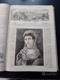 la Mode illustree anno 1883 completo
