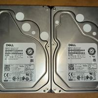 lotto 2x 1TB DELL Toshiba MG04ACA100NY hdd disco