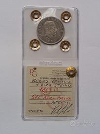 Vit.em.II 1 lira 1863 Milano spl