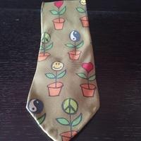 Cravatta in seta vintage MOSCHINO 