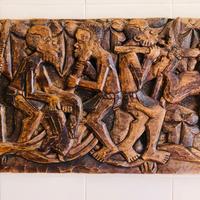 Bassorilievo in legno - Arte africana