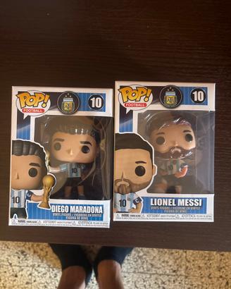 Pop lionel messi e maradona argentina