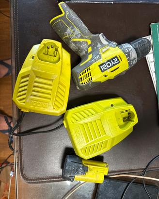 Ryobi avvitatore 2 caricabatterie no batt