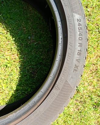 4 gomme continental245/40 R 18  V XL