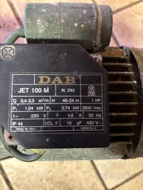 MOTORINO ACQUA POMPA DAB