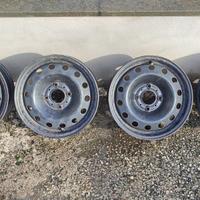 Cerchi cerchioni in ferro 5.5x14 Citroen Peugeot
