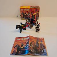 Lego 6027 Bat Lord's Catapult completo al 100%