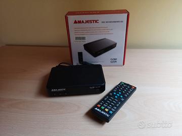 MAJESTIC DEC 661HD/USB/REC/S2 decoder digitale