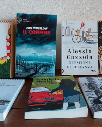 7 libri di vari scrittori